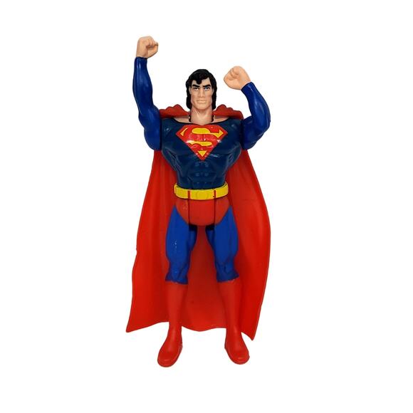Superman Man of Steel Power Flight Action Figure DC Comic 1995 Vtg Collectible - Picture 1 of 8